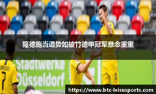 隆德施当道势如破竹德甲冠军悬念重重