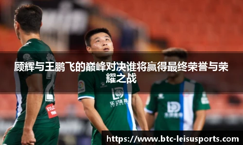 顾辉与王鹏飞的巅峰对决谁将赢得最终荣誉与荣耀之战